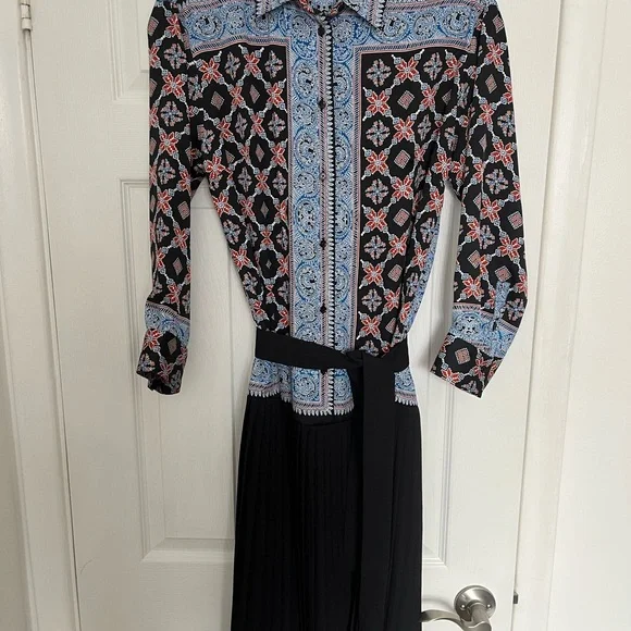 Sandro Rjoel Printed Midi Dress - Picture 4 of 11